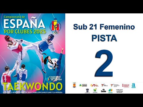 Pista 2 - Sub 21 Femenino - Campeonato de España por Clubes 2025