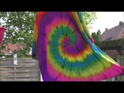 T- Shirt mit Tie Dye / Batik färben und Fehler, die passieren können