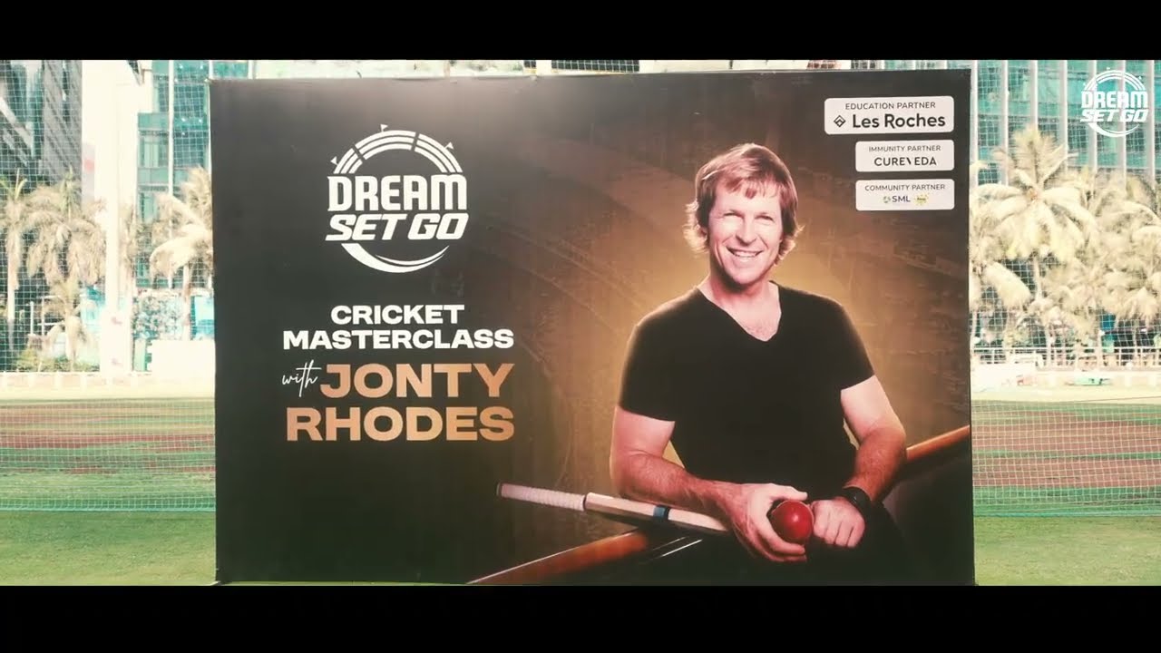 Jonty Rhodes Cricket Masterclass | DreamSetGo Exclusive Experience | Mumbai
