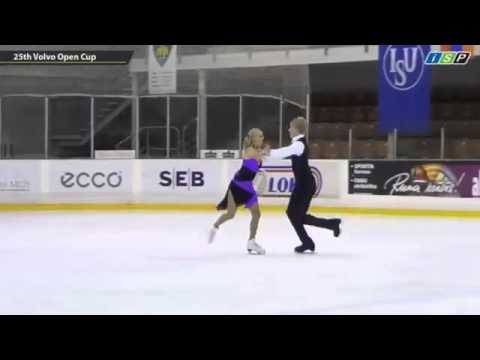 25th Volvo Open Cup Senior Ice Dance - Free Dance. Olga JAKUSHINA / Andrey NEVSKIY - Skate 2014