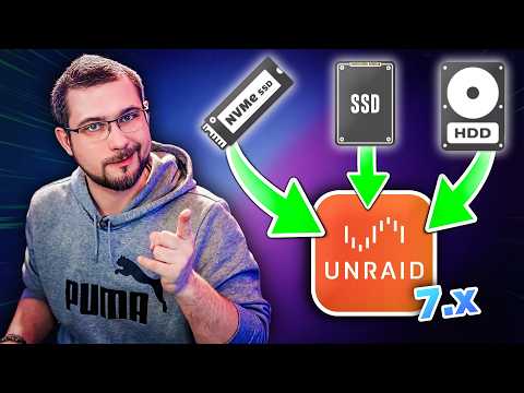 Unraid: So konfigurierst du deine Datenträger RICHTIG! 2025 #001