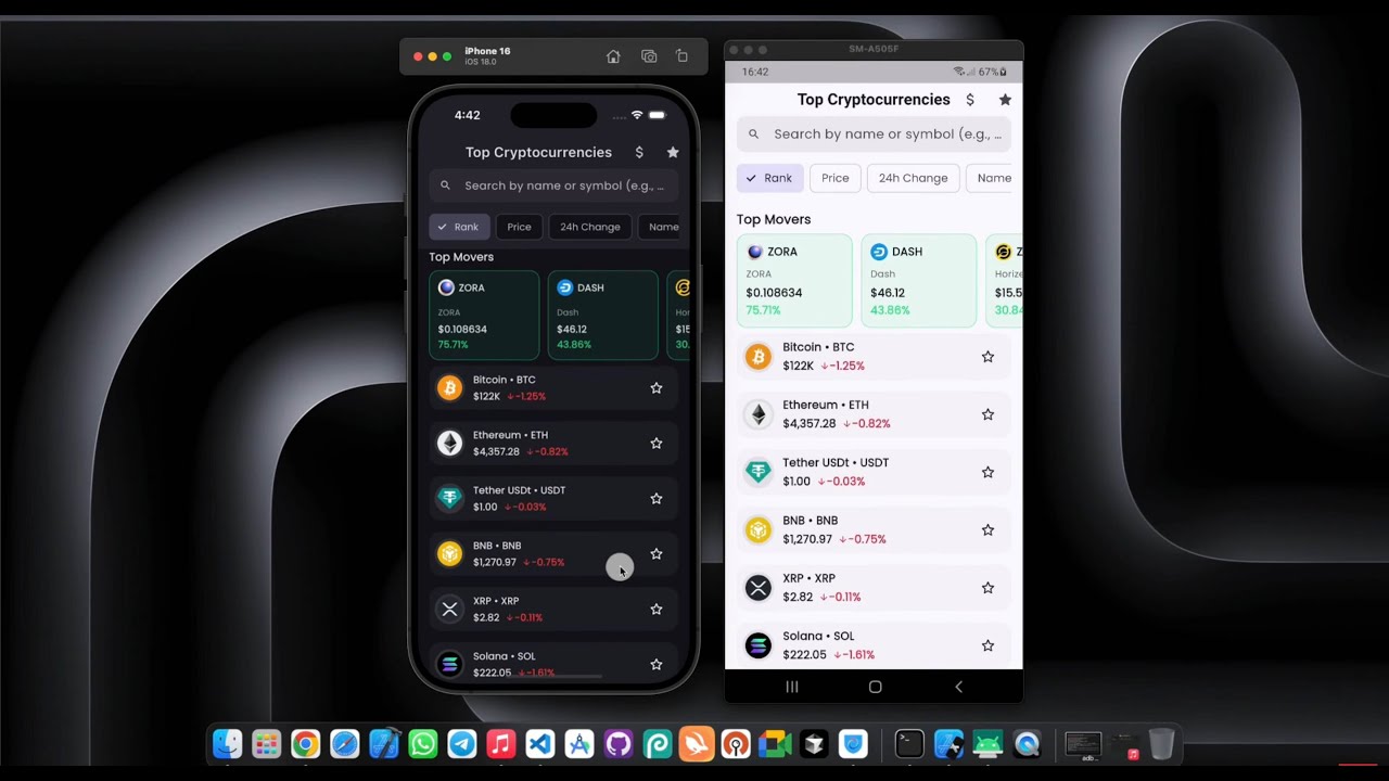 💸 Flutter Crypto App from Scratch (2025) | Build & Design Like a Pro — Part 1