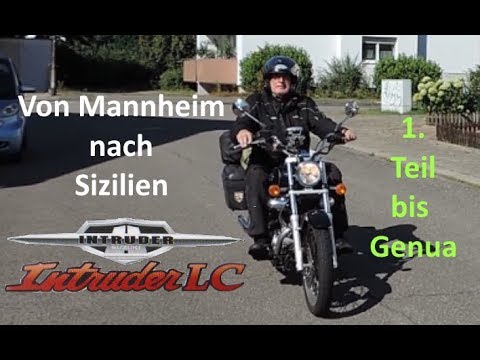 2017 - Motorradtour nach Italien - bis Sizilien -Teil 1