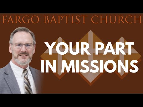 Frank Wilson - Your Part in Missions