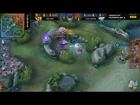 LEOMORD LEMON 1 VS 4!!! RRQ Hoshi vs Evos Legends Match 2 | PLAYOFF MPL ID Season 5