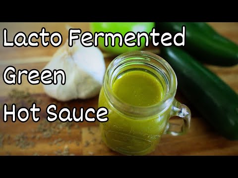 AMAZING DIY Lacto Fermented Jalapeno Apple Hot Sauce Recipe | Easy Homemade Hot Sauce Recipe