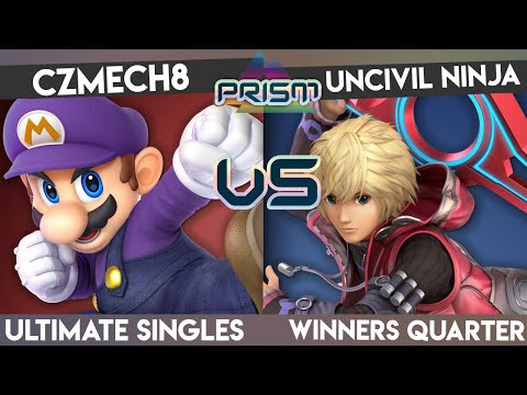 PRISM 201 - Czmech8 (Mario) vs. Uncivil Ninja (Shulk) - Winners Quarters - Smash Ultimate Singles