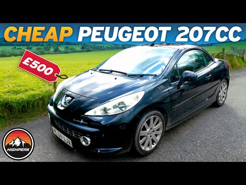 I BOUGHT A CHEAP PEUGEOT 207CC FOR £500!