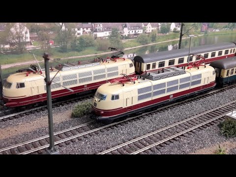 Zugbildungen   TEE  u IC  Teil 2,  IC 541 Lenne Kurier, IC 686 Albrecht Dürer und TEE