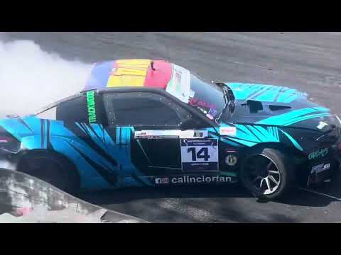 2JZ POWERED NISSAN SILVIA S13.5 DRIFTING - 🥉 Calin Ciortan | TrackWood Drift Festival 2023 |