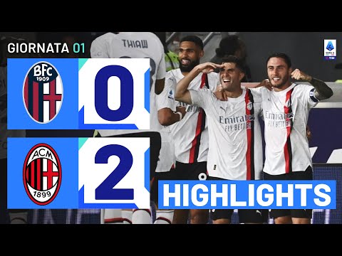 Resumen de Bologna vs Milan Matchday 1