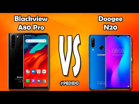 Blackview A80 Pro vs Doogee N20 #Pedido