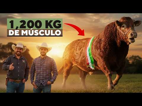 1,200 KG DE MÚSCULO! 🐮 Visitamos al mejor toro Limousin de México