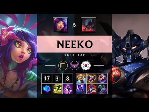 Neeko Top vs Aatrox - KR Master Patch 25.15
