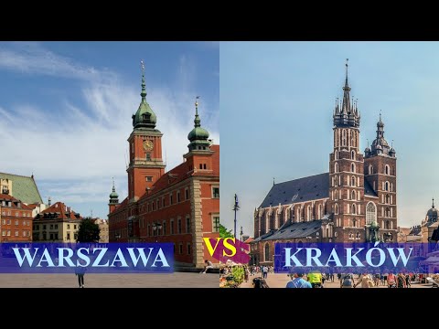 Warszawa vs Kraków. Porównanie miast
