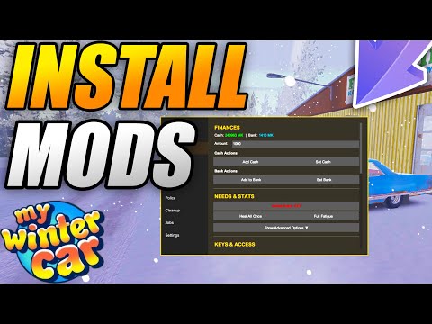 How to INSTALL MODS - FULL DETAILED GUIDE - My Winter Car