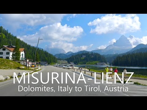 Misurina, Italy to Lienz | Austria Scenic Drive 4K