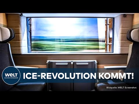 DEUTSCHE BAHN: Mehr Fahrgast-Zufriedenheit durch Zweierabteil? Neuer ICE vorgestellt!