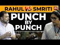 Rahul Gandhi Vs Smriti Irani In Lok Sabha Parliament Session Monsoon 2023