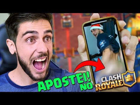 BATALHA INFINITA NO CLASH ROYALE ( APOSTEI MEU .. PRO CABRITO)
