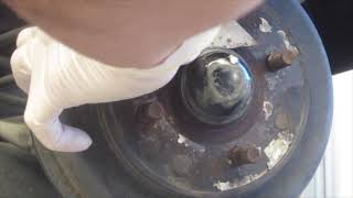 Rear wheel bearing replacement Suzuki Swift 2005 by Home Handyman Mechanic using better tools(part2)