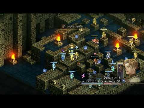 Tactics Ogre: Reborn(PC) - Walkthrough(No Commentary) - Ch. 2(Law) -  Rhea Boum Aqueduct