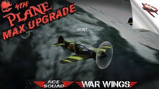 4th Level Plane Max Upgrade || LA5 Russia || Ace Squadron Gameplay || War Wings || Air Kill Gaming