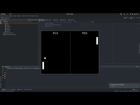 Ping Pong Game Created Using Turtle Module Python