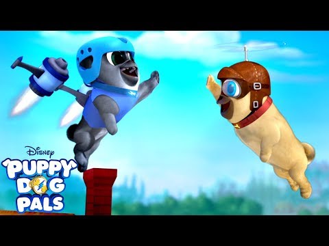 Epic High Paw | Playtime with Puppy Dog Pals | Disney Junior