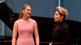 Joyce DiDonato Master Class 2015: Rossini’s “Nacqui all’affanno” from La Cenerentola