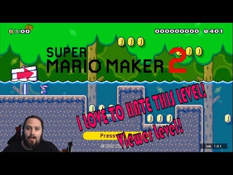 SMM2 I Got Fishboned! Why you do dis 2 me! Viewer Level "Fishbone by Potatotot/Potatochan"