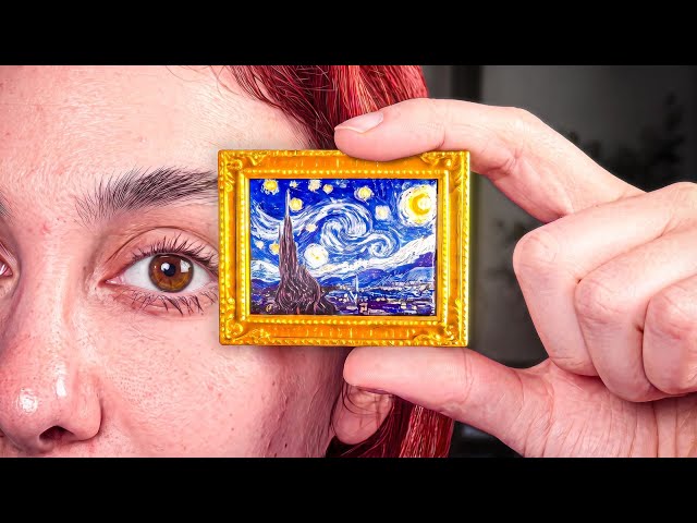 Vídeo relacionado con Bawetech Mini Marcos de Fotos Museo, Museo en Miniatura de 25 x 25cm