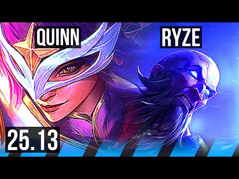 QUINN vs RYZE (MID) | 6/1/2 | KR Master | 25.13