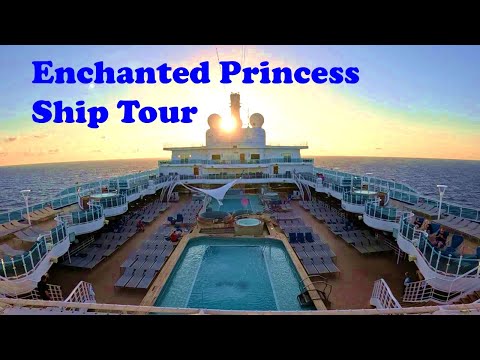 Enchanted Princess Ship Tour: Public Areas and Tips!