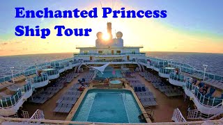 Enchanted Princess Ship Tour: Public Areas and Tips!