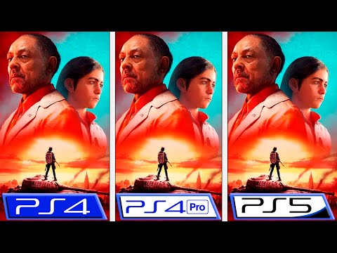Far Cry 6 | PS4 - PS4 Pro - PS5 | Graphics Comparison & FPS