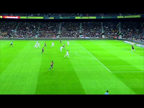 La Liga | Gol de Messi (1-0) en el FC Barcelona - Real Zaragoza | 17-11-2012 | J12