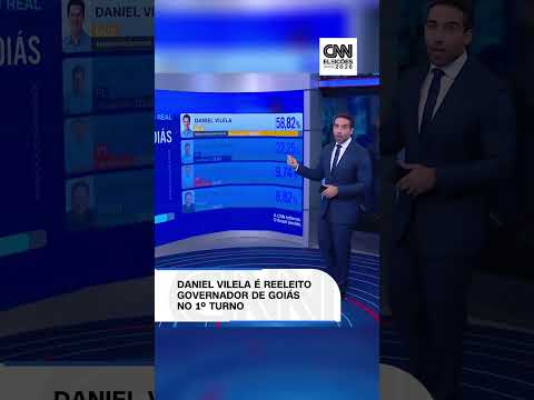 Daniel Vilela é reeleito governador de Goiás no 1º turno