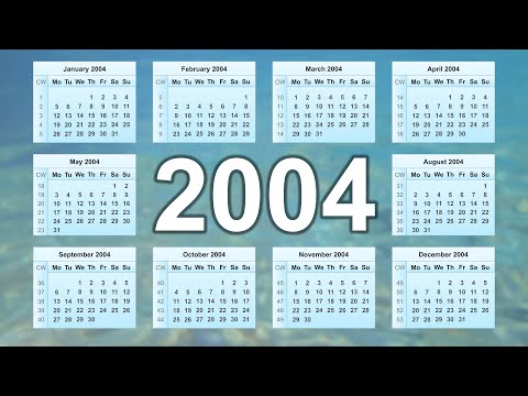 2004 Calendar