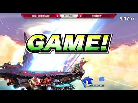 VS Weekly 4/18/19 - Losers Eighths - ENG | MorrocoYo (Bowser) vs Ur2Slow (Sonic) - SSBU