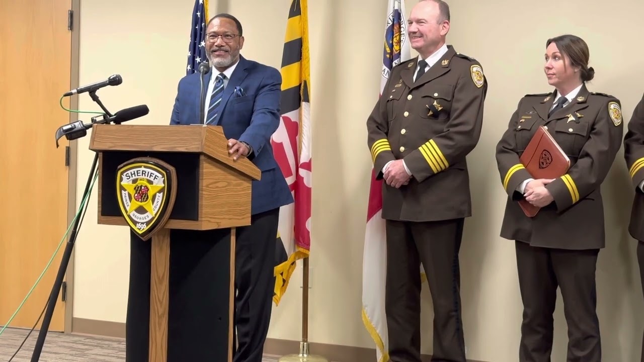 Prince George’s County Office of the Sheriff-Press Conference