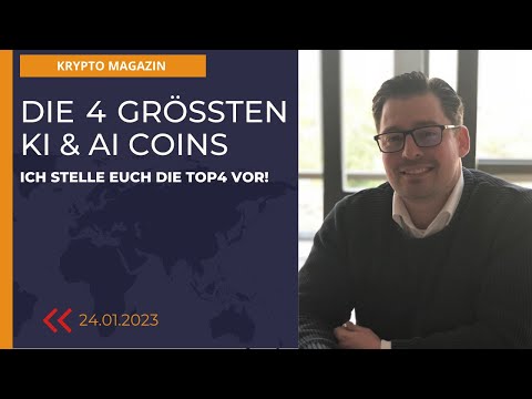 Die 4 größten KI bzw.  AI Coins