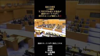 【議員のボーナスUPが確定した瞬間】#自民党 #公明党 #参政党 #れいわ新選組 #東大阪