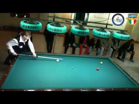 Fiori vs Fingi Gara Femminile CSB Martino's Billiards Latina - 30 Nov 2014