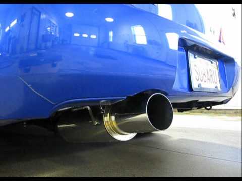 STI Stock Exhaust vs Apexi N1