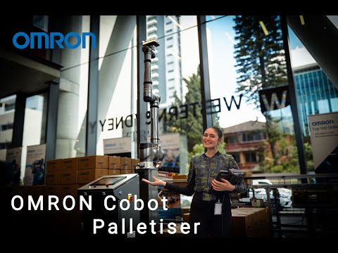 OMRON TM25S Cobot: Heavy-Duty Palletising Without the Fencing