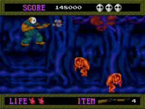 Splatterhouse - US PC Engine