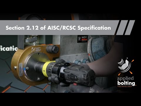 Section 2.12 of AISC/RCSC Specification