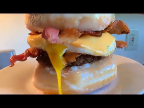 How to make The Ultimate Doughnut Breakfast Sandwich
