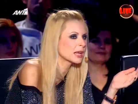X Factor 3 Greece - Live Show 7 - Elena - These Boots are Made for Walking